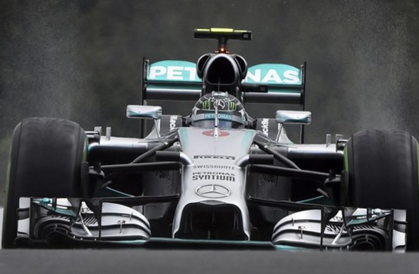 Formula race car (credit: REUTERS)