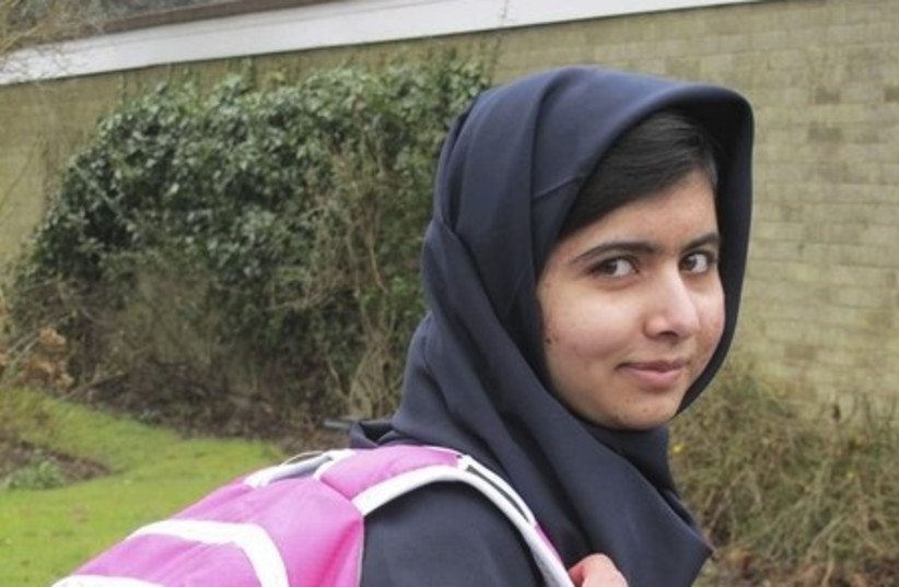 2014 Nobel Peace Prize winner Malala Yousafzai (credit: REUTERS)