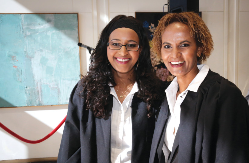 Les juges Adenko Sabhat Haimovich et Esther Gardi (photo credit: GPO)