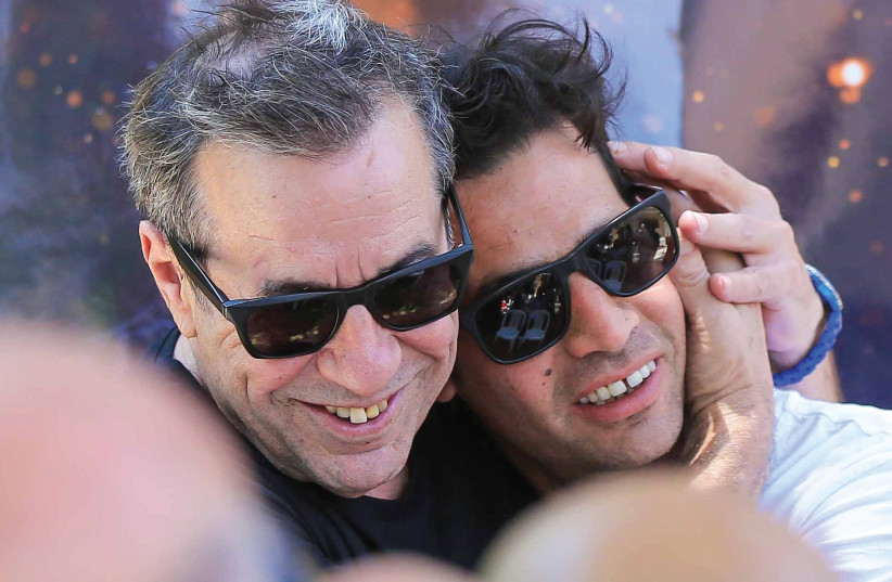 YEHONATAN AND Aviv (right) Gefen share mutual admiration. (photo credit: YOSSI ALTERMAN)