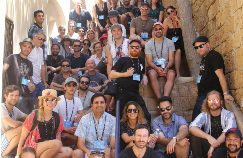 A virutal reality tour in Israel (photo credit: SCHUSTERMAN FOUNDATION)