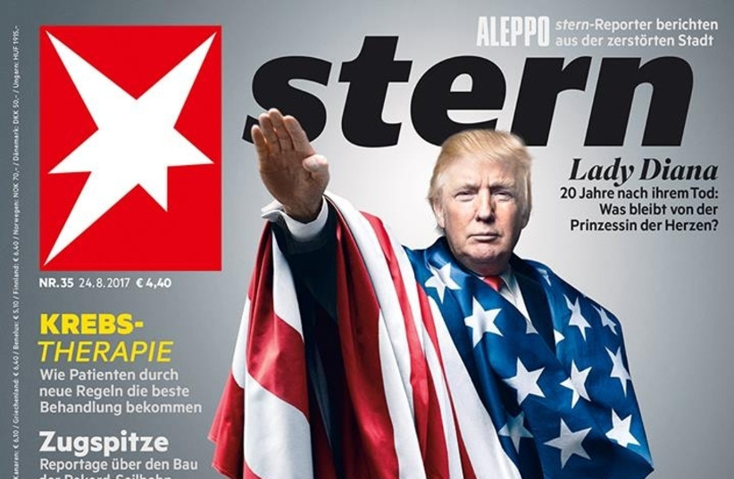 Stern cover of US President Donald Trump  (photo credit: FACEBOOK)