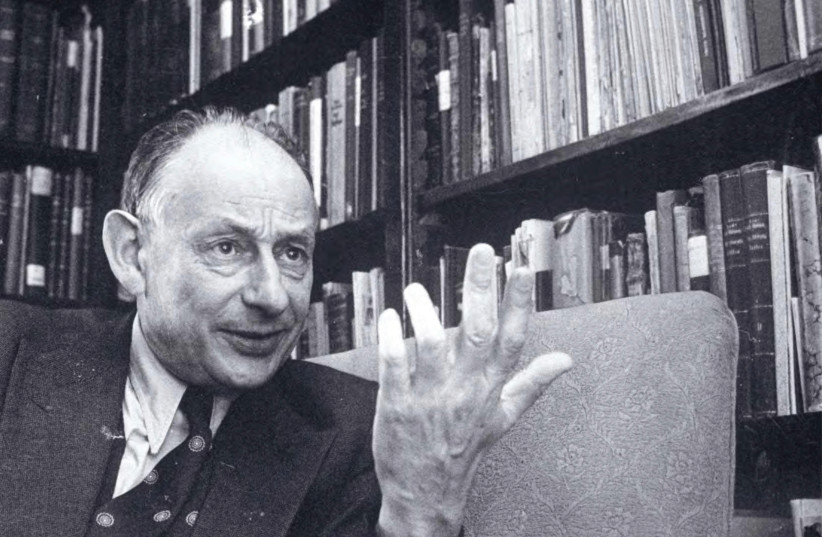 GERSHOM SCHOLEM was one of the driving forces behind the establishment of the Hebrew University of Jerusalem. (photo credit: Courtesy)