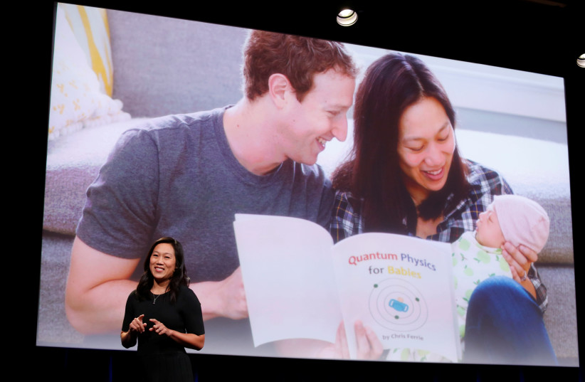 Priscilla Chan announces the Chan Zuckerberg Initiative to ''cure, prevent or manage all disease'' by the end of the century during a news conference at UCSF Mission Bay in San Francisco, California, U.S. September 21, 2016. (credit: REUTERS/BECK DIEFENBACH)