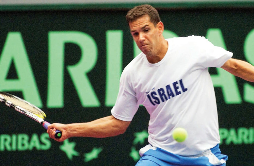Israel’s new Davis Cup captain Harel Levy faces a tough task after replacing Eyal Ran just one month before the decisive tie against Romania in a battle against relegation to Group II. (photo credit: REUTERS)