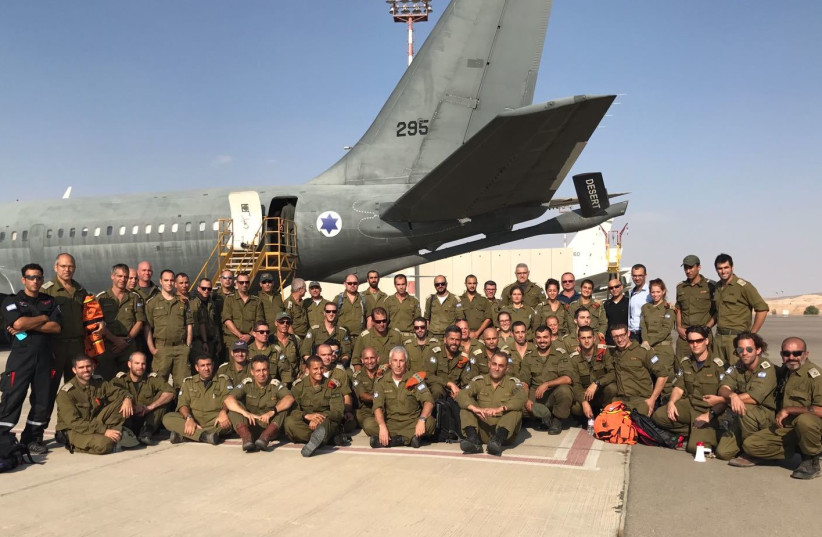An IDF rescue delegation sets out to Mexico to assist in search and rescue efforts following the massive earthquake that struck the country.  (photo credit: IDF)