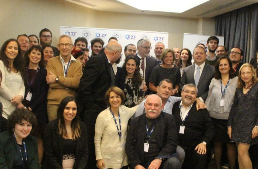 Participants at WZOs Boycotts & Sanctions The New Anti Semitism conference 22 October 2017 (photo credit: NIZZA FLUSS)