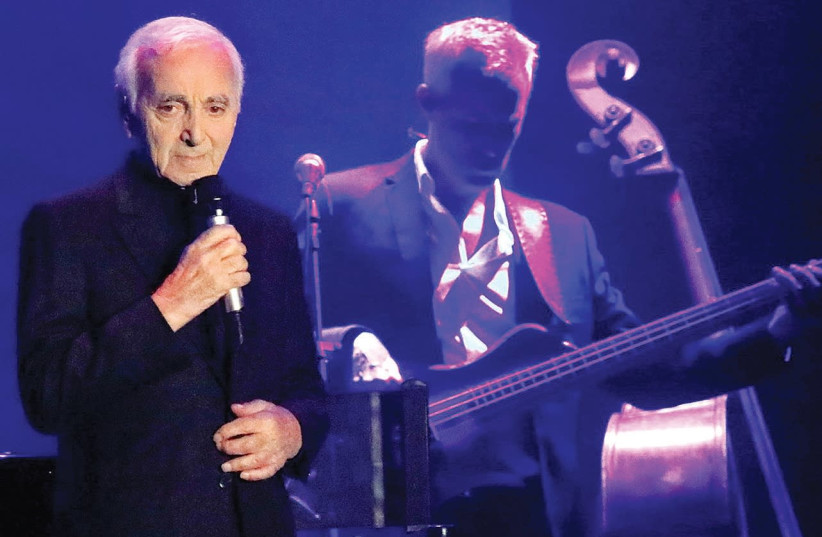 Charles Aznavour (photo credit: SIVAN FARAG)