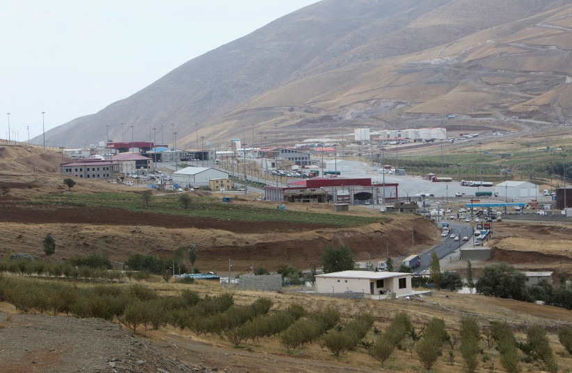 Haj Omran border is seen, on the border between Iran and Kurdistan, Iraq. (photo credit: REUTERS)