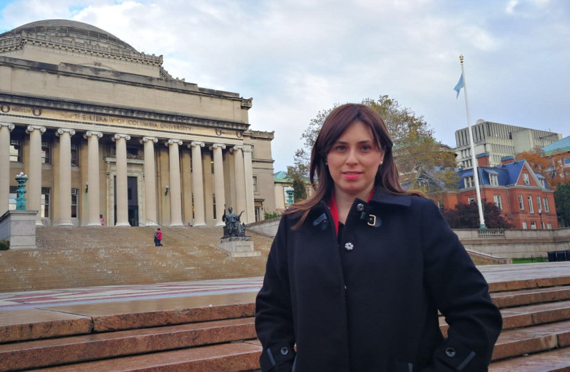 Deputy Foreign Minister Tzipi Hotovely pictured at Columbia University. (photo credit: Courtesy)