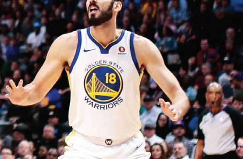 Israeli forward Omri Casspi is playing his way into the regular rotation on the Golden State Warriors. (photo credit: REUTERS)