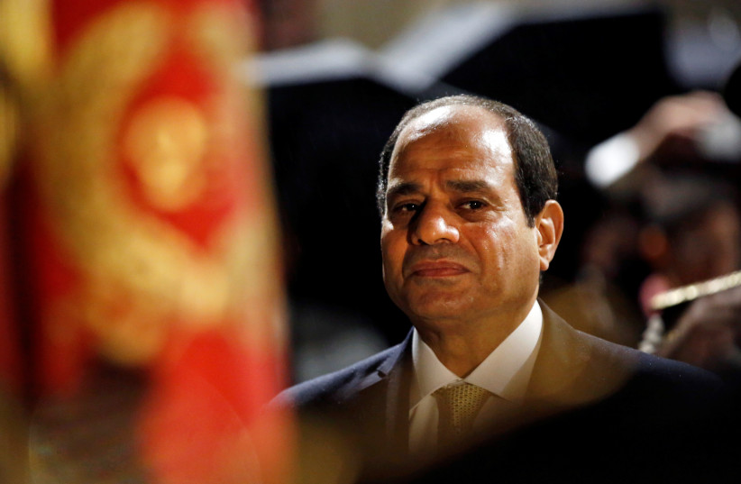 Egyptian President Abdel Fattah al-Sisi (photo credit: REUTERS)