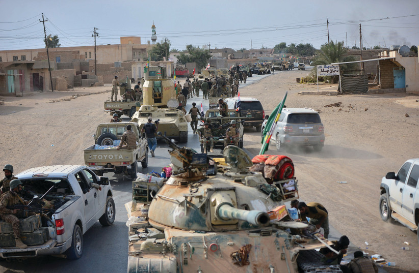 Forces chiites en Irak (photo credit: REUTERS)