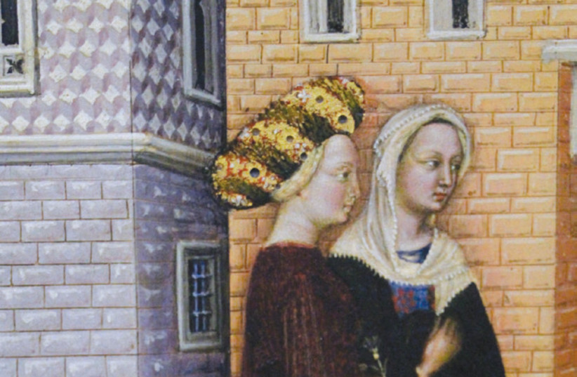 ‘Two Gentilas’ (from a painting by Gentile Bellini) (photo credit: Wikimedia Commons)