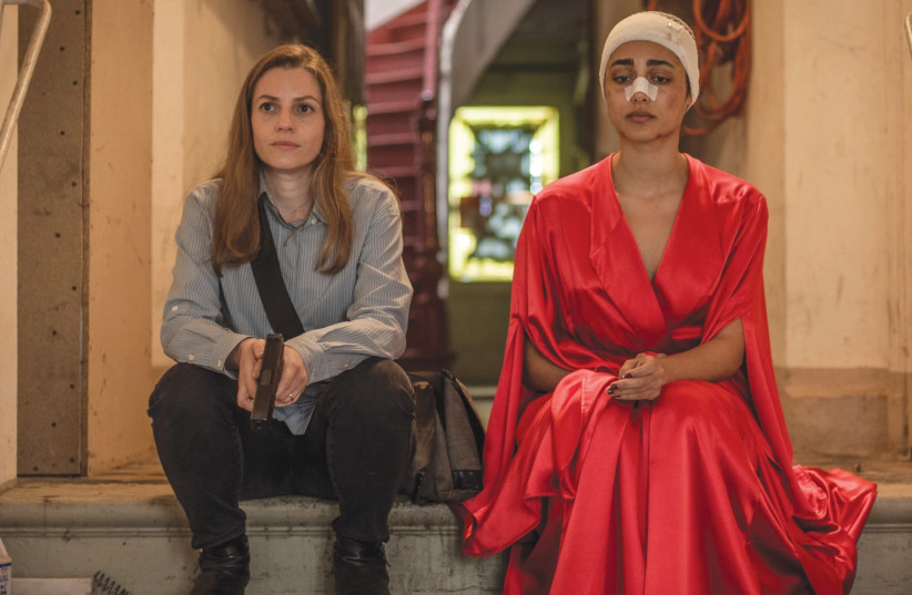 The movie is a showcase for actresses Neta Riskin (left) and Golshifteh Farahani (photo credit: COURTESY UNITED KING FILMS)