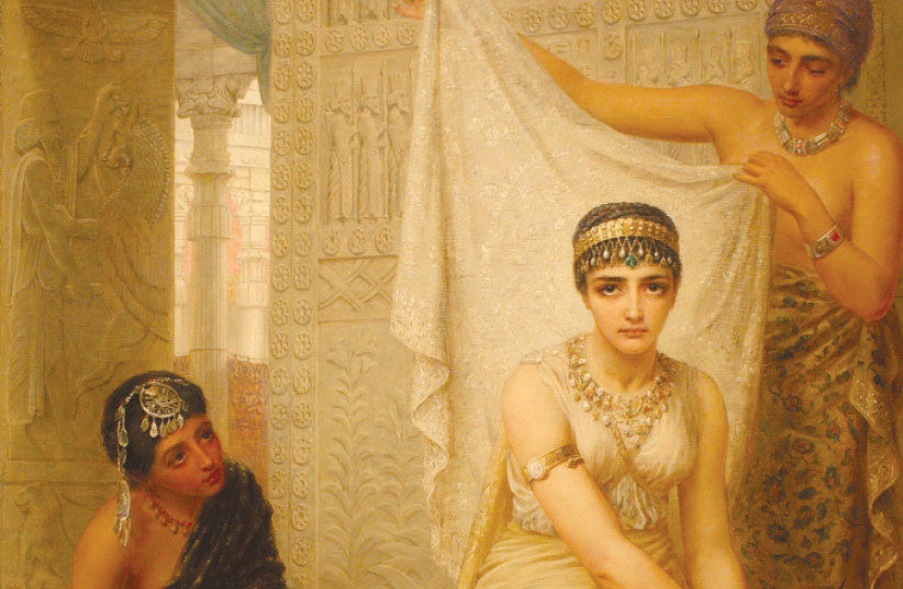 ‘QUEEN ESTHER’ (1879) by English painter Edwin Long (photo credit: Wikimedia Commons)