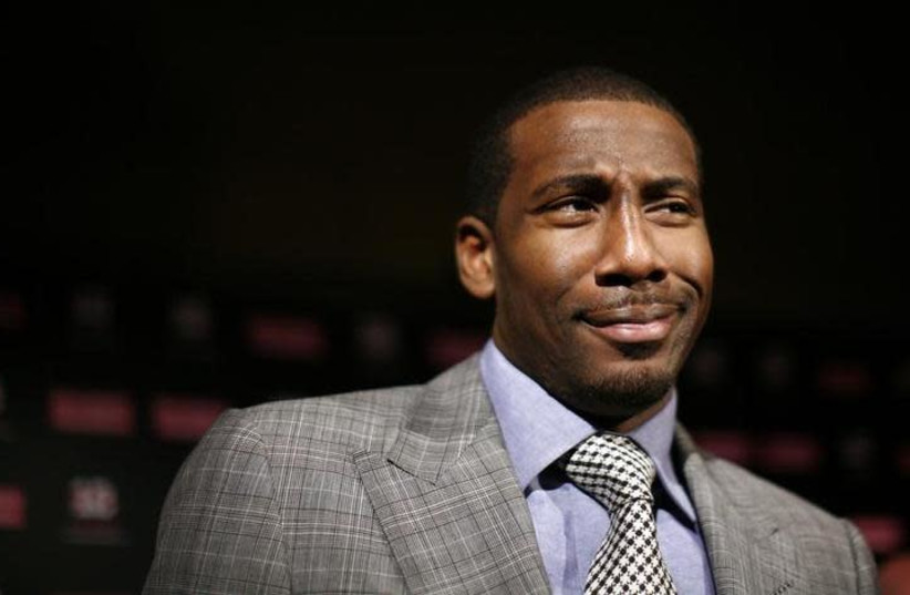 Former NBA player Amar'e Stoudemire. (photo credit: ERIC THAYER/REUTERS)