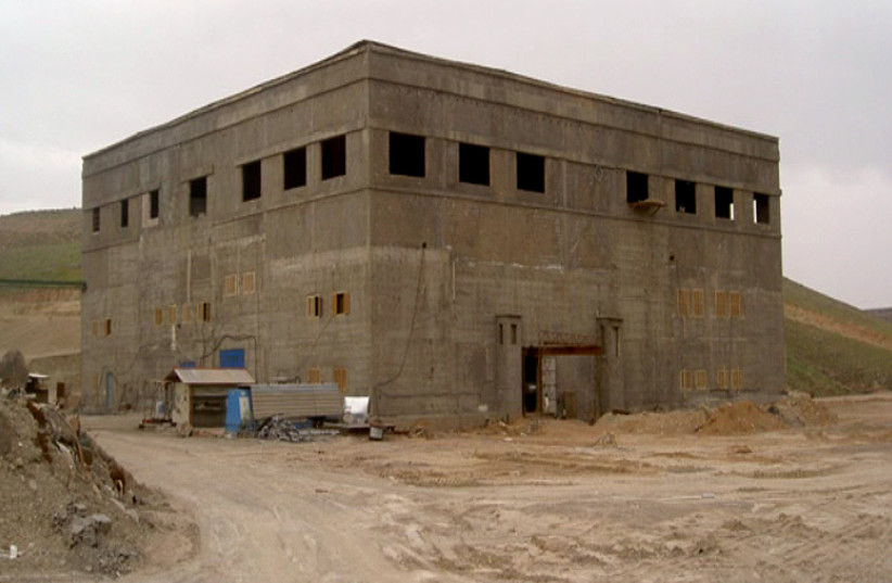 Undated image released during a briefing by senior US officials in 2008 shows what US intelligence officials said was a Syrian nuclear reactor built with North Korean help. US intelligence officials said the facility had been close to becoming operational when it was destroyed in early September 200 (credit: US GOVERNMENT / AFP)