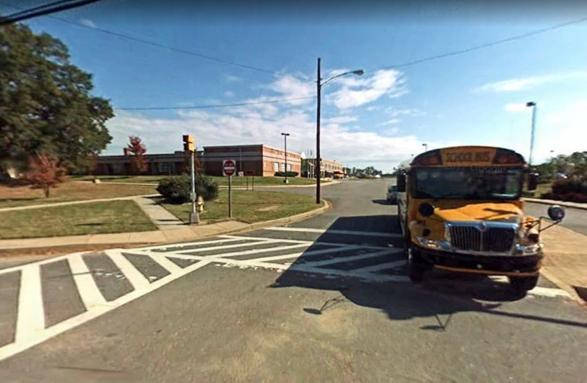 Great Mills High School in St. Mary's County, about 70 miles (110 km) south of Washington (photo credit: GOOGLE STREET VIEW)