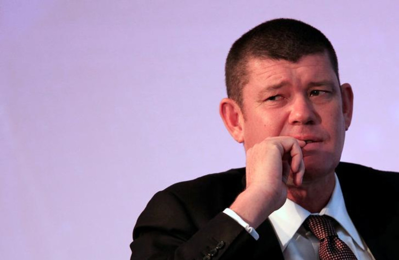 Australian gambling tycoon James Packer looks on during day two of the Commonwealth Business Forum in Colombo November 13, 2013 (photo credit: REUTERS/DINUKA LIYANAWATTE)