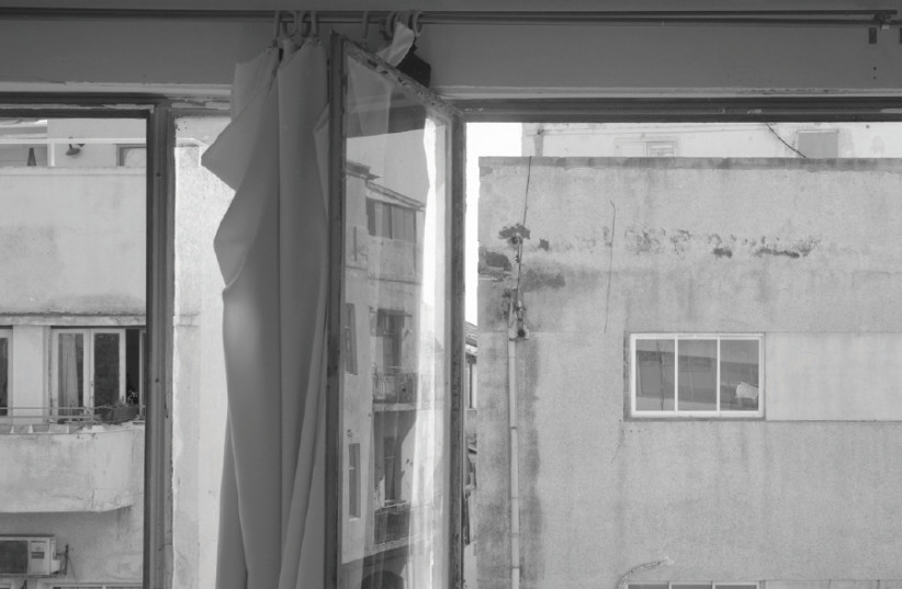 ‘Studio Window’– Yannay’s studio window brings the outside indoors, and vice versa (photo credit: ARIEL YANNAY)
