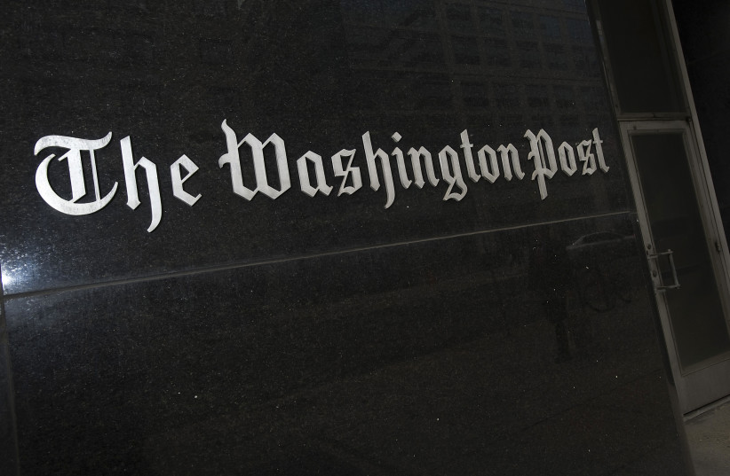 A general view of the exterior of The Washington Post Company headquarters in Washington (photo credit: REUTERS/JONATHAN ERNST)