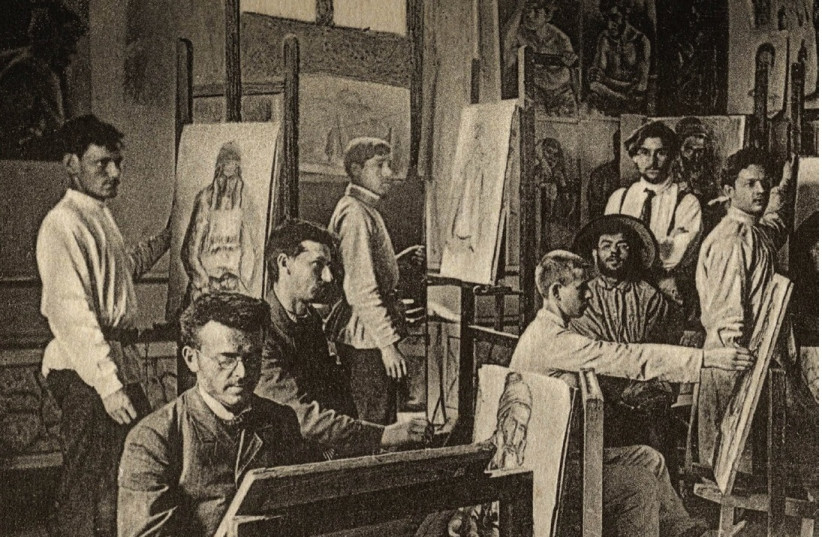 A drawing class in Bezalel  (photo credit: BEZALEL ACADEMY OF ARTS AND DESIGN)