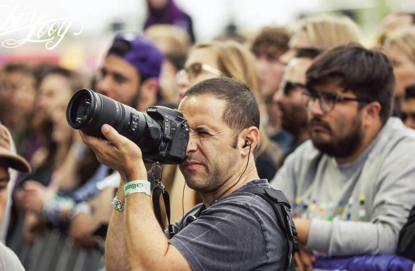 Photographer Lior Keter in the moment (photo credit: COURTESY ROBIN LOOY)