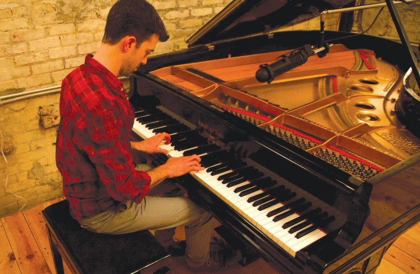 Daniel Meron on the piano (photo credit: YASSER SOUISRI)