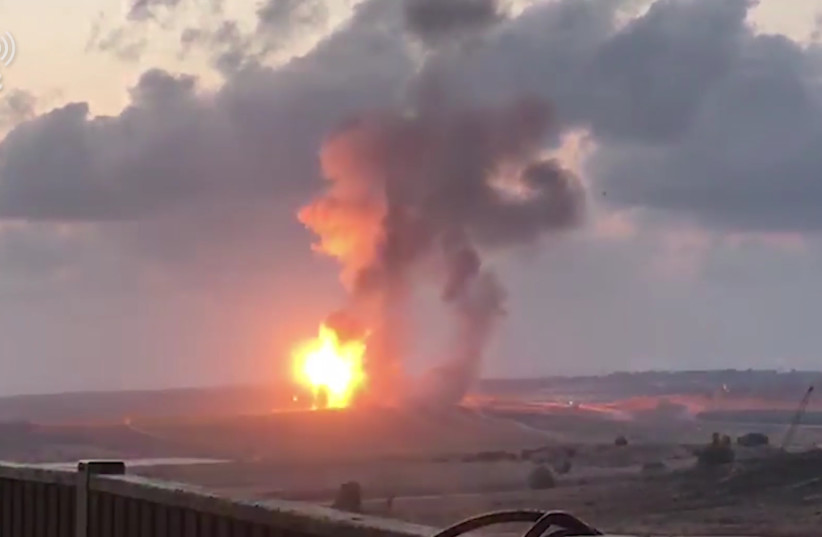 IDF destroys terror tunnel in latest air strike