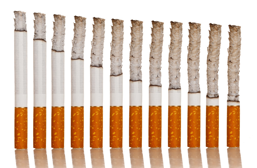 An illustrative phtoto of cigarettes (photo credit: INGIMAGE)