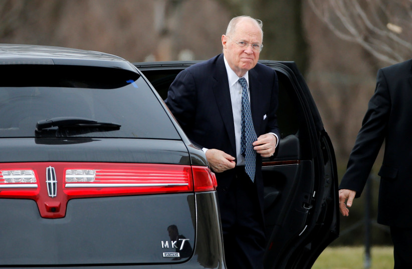  US Supreme Court Associate Justice Anthony Kennedy (photo credit: REUTERS/CARLOS BARRIA)