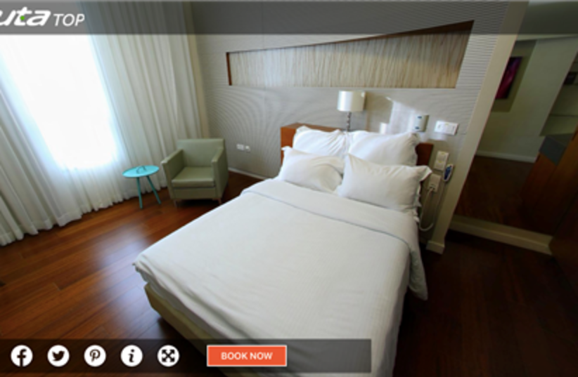VDroom, an Israeli startup, is launching a tech platform to provide virtual reality viewing for hotels, rental apartments like Airbnb, airlines and resorts (photo credit: Courtesy)