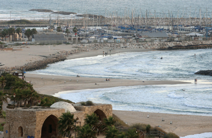 A view of the Ashkelon beachfront (photo credit: MARC ISRAEL SELLEM)