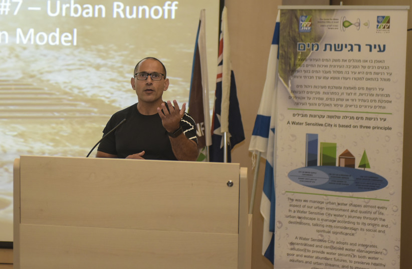Dr. Yaron Zinger, Director for Center for Water Sensitive Cities. (photo credit: DENNIS ZINN/KKL-JNF)