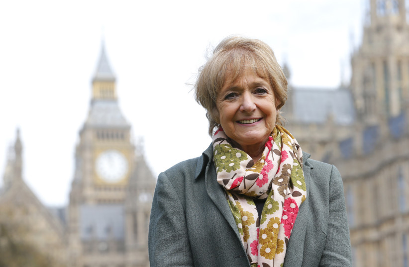 Margaret Hodge, Labour Party Member of Parliament and chairwoman of the Public Accounts Committee (PAC)  (photo credit: ANDREW WINNING/REUTERS)