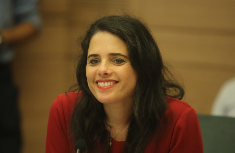  Justice Minister Ayelet Shaked (photo credit: MARC ISRAEL SELLEM)