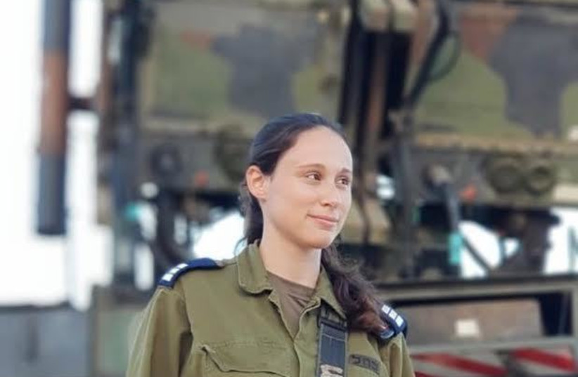 Cpt. Or Na'aman, commander of the Patriot battery of the 138th battalion. (photo credit: IDF)