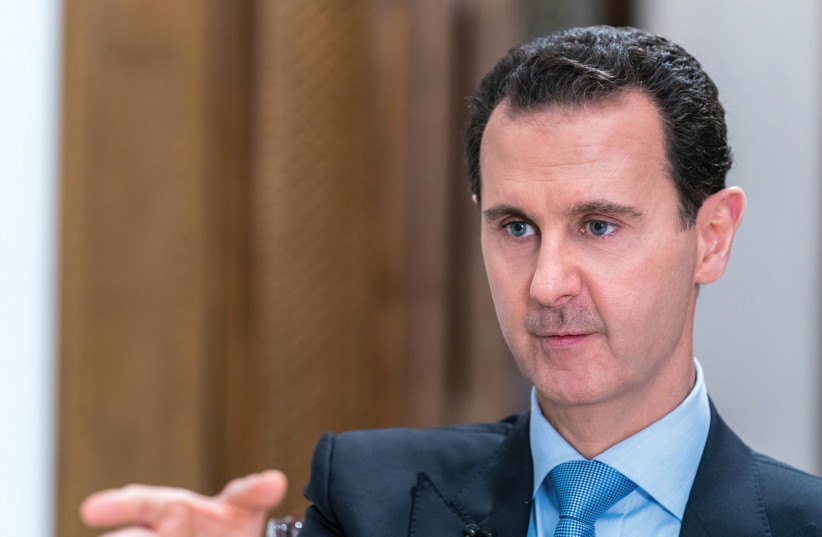 TIME TO call Assad?  (photo credit: REUTERS)