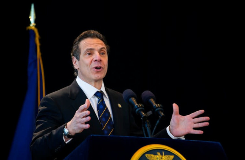 New York Governor Andrew Cuomo. (photo credit: REUTERS)