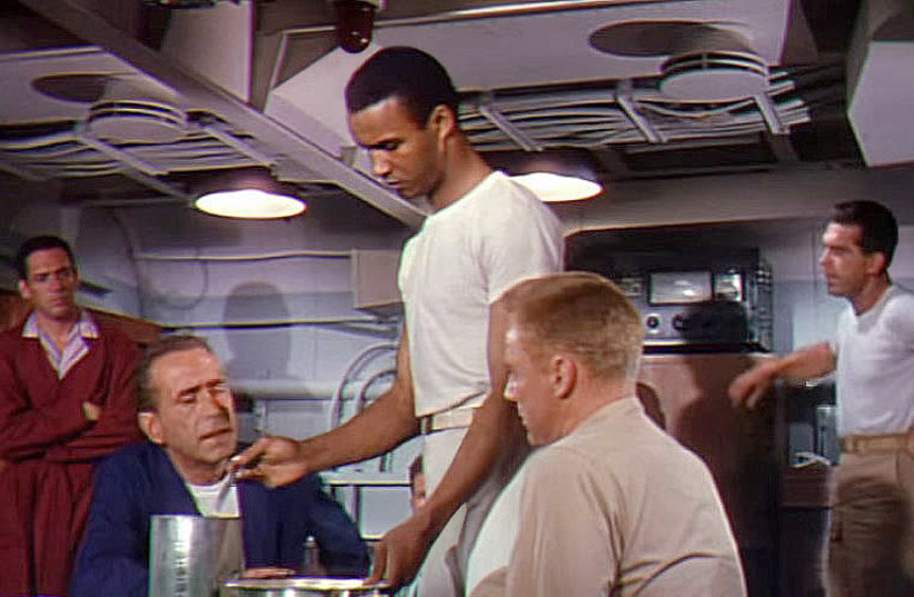 Screenshot from trailer for The Caine Muttiny (1954) (photo credit: Wikimedia Commons)