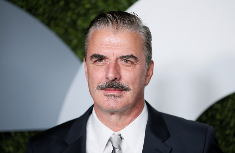 Actor Chris Noth poses at the GQ Men of the Year Party in West Hollywood, December 8, 2016 (photo credit: DANNY MOLOSHOK/ REUTERS)