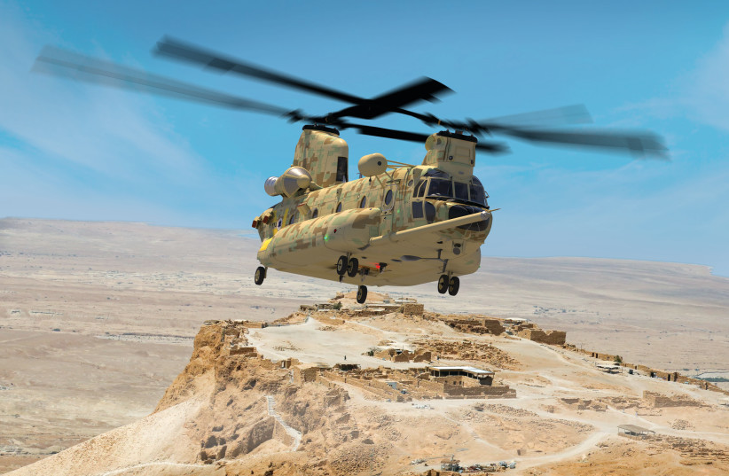 Boeing's Chinook Helicopter  (photo credit: BOEING)