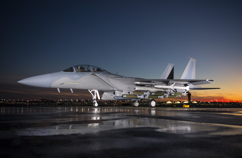 Boeing's F-15IA Advanced fighter jet (photo credit: BOEING)