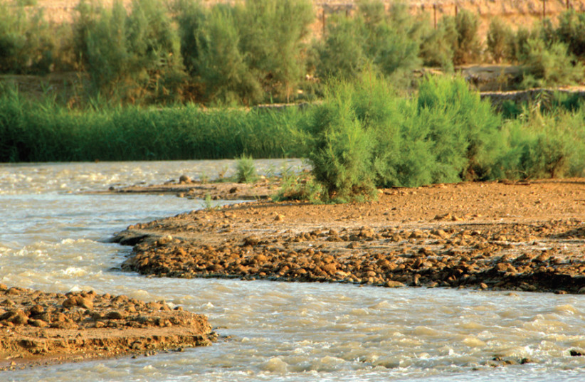 THE WRITER warns that historical incoming water flow is drying out, as the Jordan River (pictured) has almost completely dried out and Lake Kinneret water levels have never been lower. (photo credit: NOAM BEDEIN)