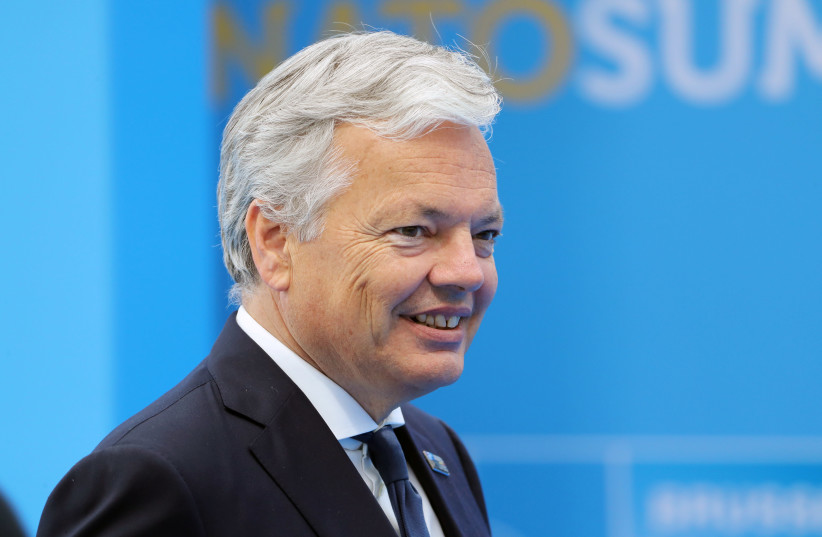 Belgium's Foreign Minister Didier Reynders  (photo credit: REUTERS/POOL)