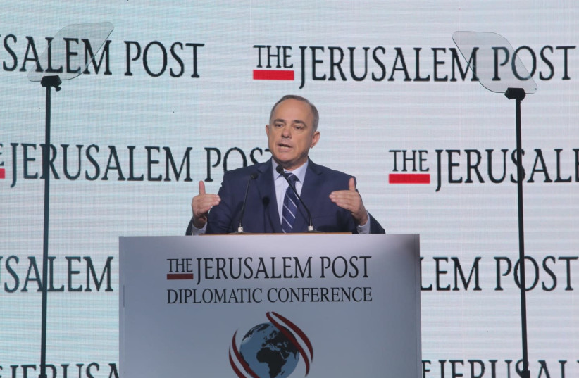 Minister of National Infrastructure, Energy and Water Yuval Steinitz (photo credit: MARC ISRAEL SELLEM/THE JERUSALEM POST)