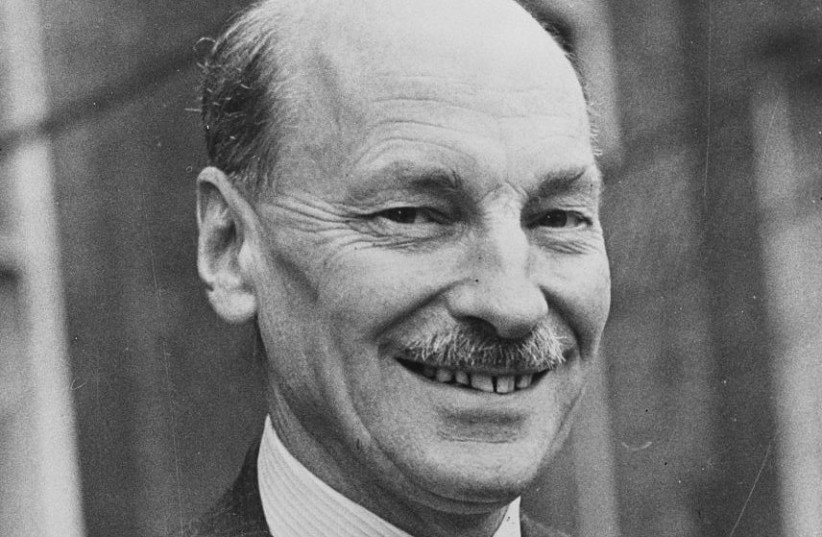 Clement Attlee (photo credit: WIKIMEDIA)