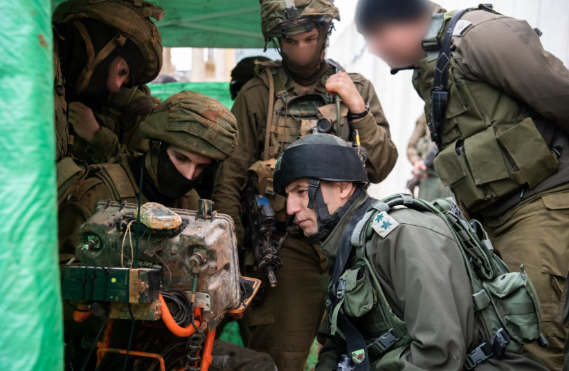 IDF discovers the third tunnel since the announcement of Operation Northern Shield entering Israel from Lebanon. (photo credit: IDF SPOKESMAN’S UNIT)