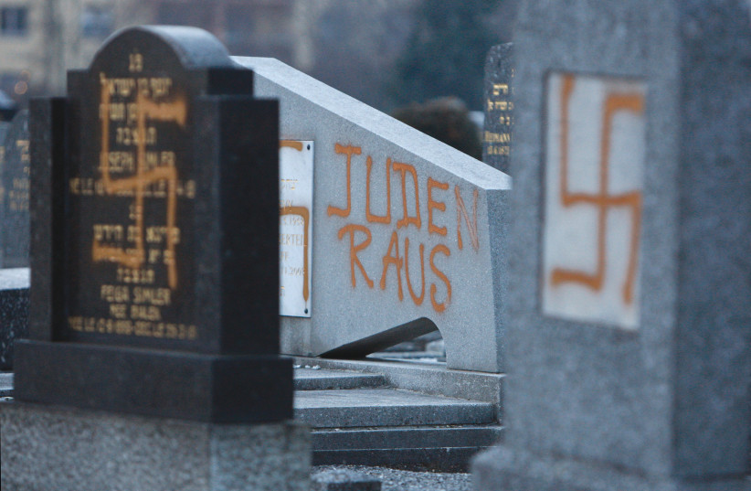 ARE WE doing enough to confront antisemitism? (photo credit: REUTERS)